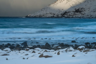 Lofoten 007 | Unstad Beach, Vestvågøy | Norwegen, Winter, Landschaftsfotografie, Bilder, Fotos, Landschaften