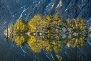 Aigüestortes i Estany de Sant Maurici Nationalpark, Estany Tort de la Peguera, Katalonien, Pyrenäen, Spanien