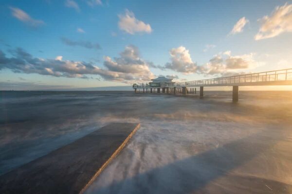 Deutschland - Timmendorfer Strand mit Seebrücke