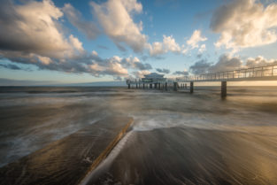 Deutschland - Timmendorfer Strand mit Seebrücke