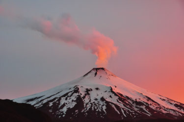 Vulkan Villarrica, Pucon, Region Araucanía, Patagonien, Chile