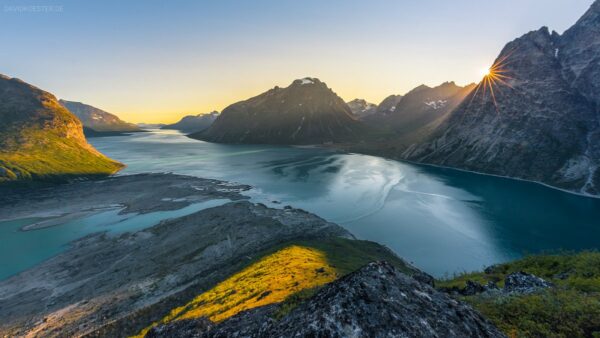 Grönland- Tasermiut Fjord, Panorama