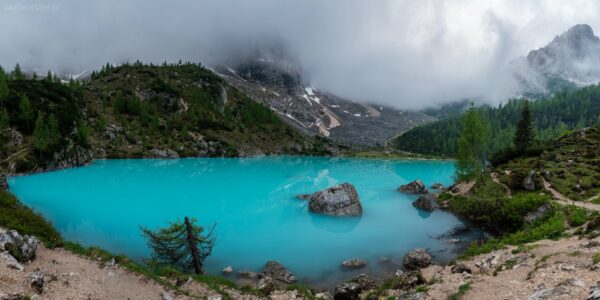 Dolomiten - Lago di Sorapiss, Panorama