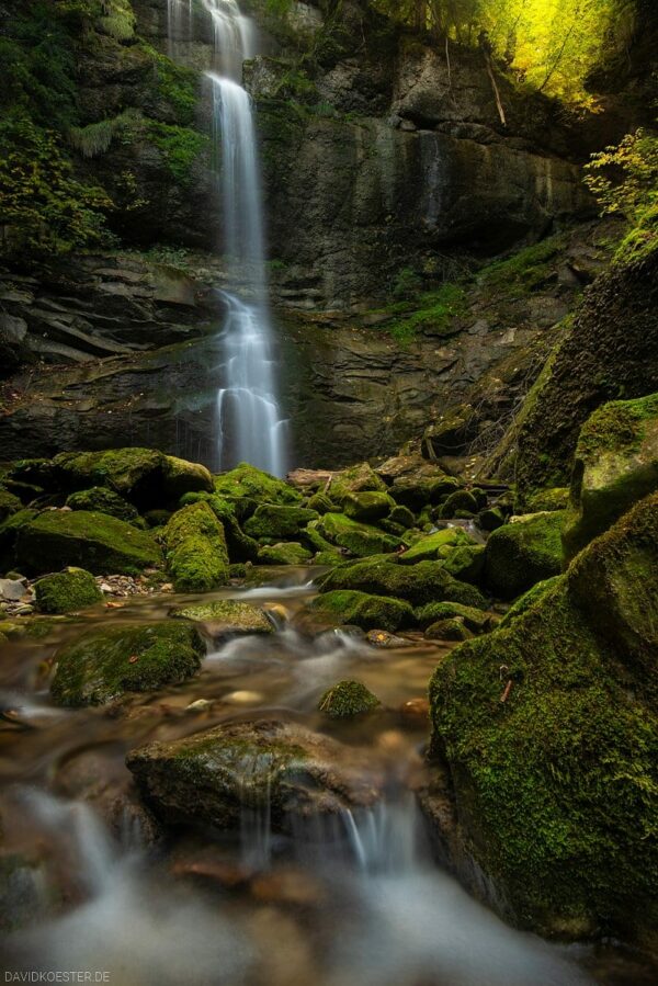 Deutschland - Wasserfall im Allgäu