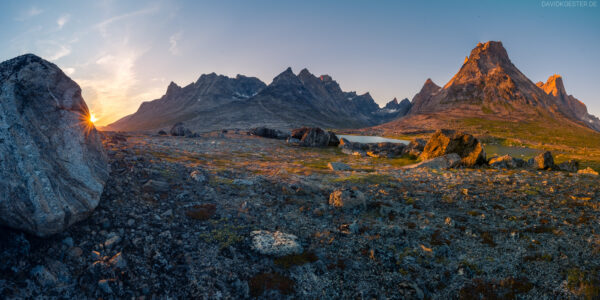 Grönland - Tundralandschaft, Panorama