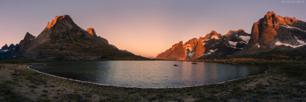 Grönland #20 - Panorama einer Bergkulisse im Tasermiut Fjord