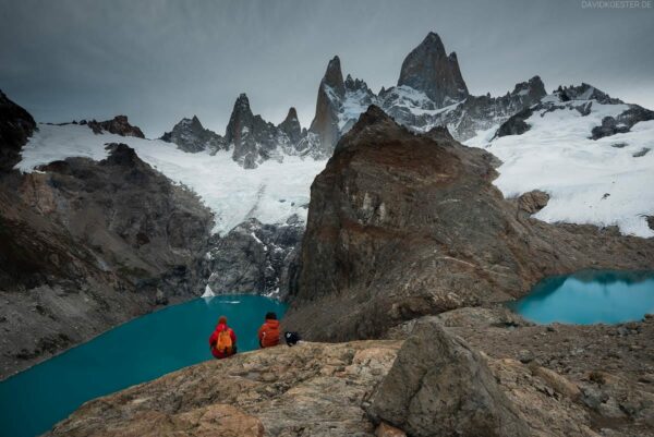 Patagonien: Wandern im NP Los Glaciares, Blick auf Fitz Roy, Laguna de los tres und Laguna sucia, Argentinien