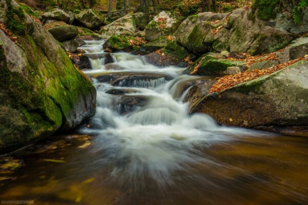 Deutschland - Ilsefälle im Herbst, Harz