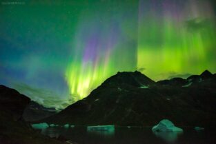 Grönland - Polarlichter und Eisberge