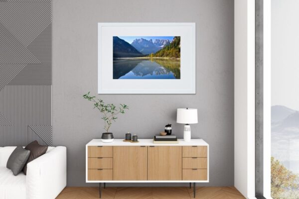 Dolomiten - Monte Cristallo im Dürrensee – Bild 2