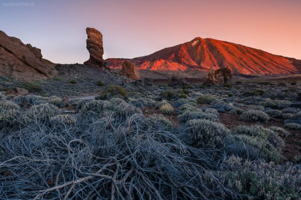 Kanaren - Vulkan Teide zu Sonnenaufgang, Teneriffa