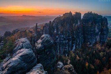 Deutschland - Schrammsteine, Sächsische Schweiz