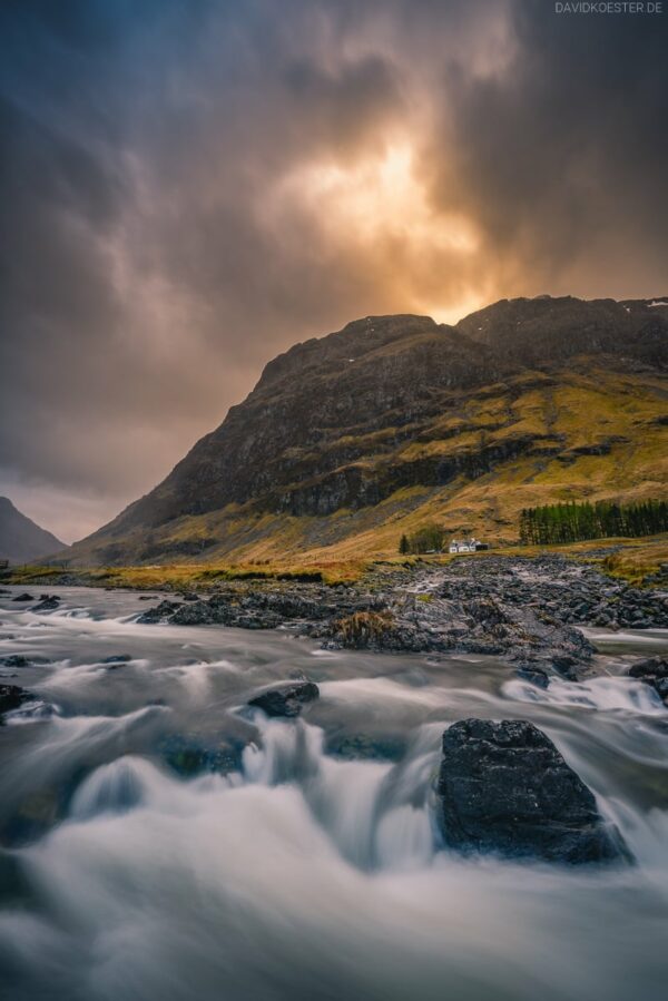 Schottland - River Coe, Glen Coe, Highlands