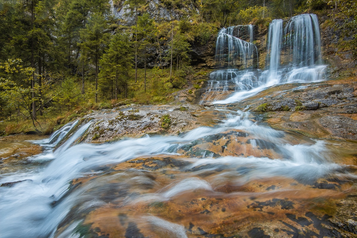 Deutschland - Wasserfall im Berchtesgadener Land