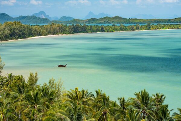 Strand auf Koh Yao Yai, Phang Nga Bay, Thailand