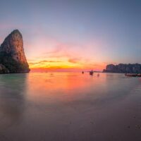 Strand von Railay Beach, Krabi, Thailand