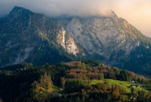Deutschland - Blick über Berchtesgaden