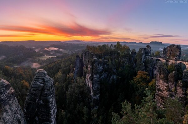 Deutschland - Basteibrücke, Sächsische Schweiz