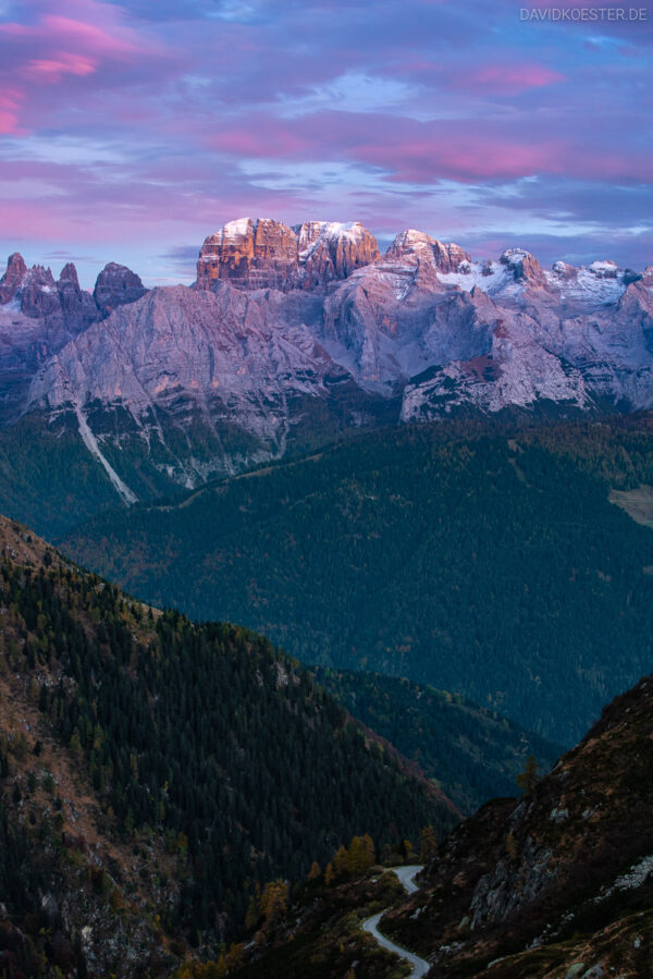 Dolomiten - Brenta-Dolomiten, Hochformat