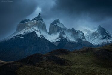Patagonien - Unwetter über den Torres, Torres del Paine Nationalpark, Chile