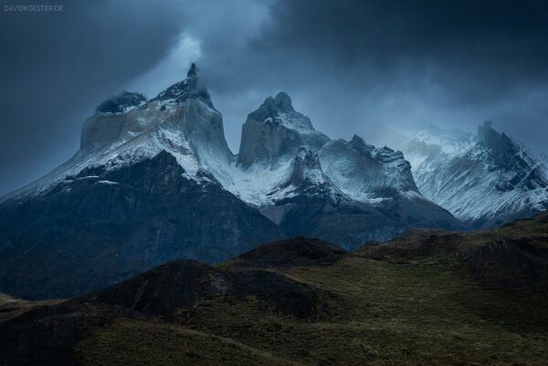 Patagonien - Unwetter über den Torres, Torres del Paine Nationalpark, Chile