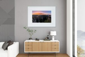 Fine Art Print, gerahmt