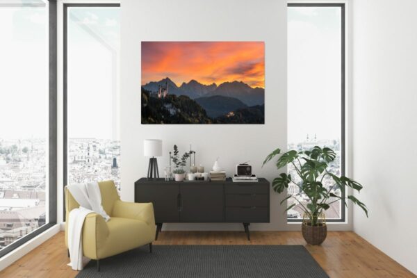 Kunstdruck auf Aludibond, Forex, Leinwand oder Fotoposter