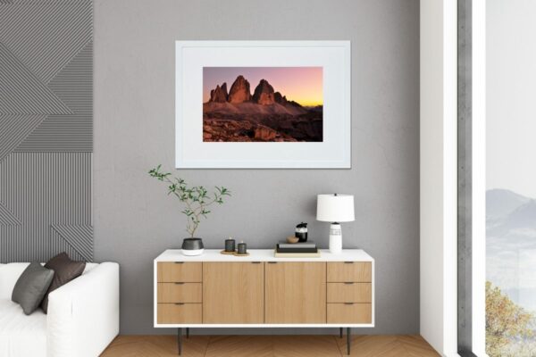 Fine Art Print gerahmt