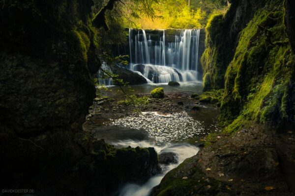 Deutschland - Wasserfall im Allgäu