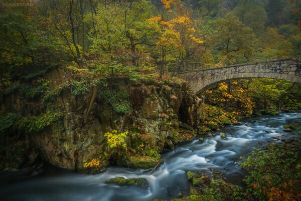 Deutschland - Teufelsbrücke im Bodetal, Harz