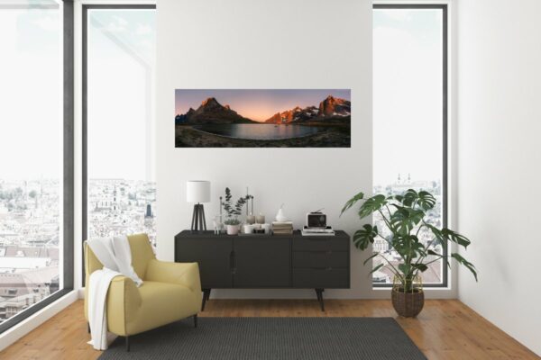 Grönland - Bergsee, Panorama – Bild 2