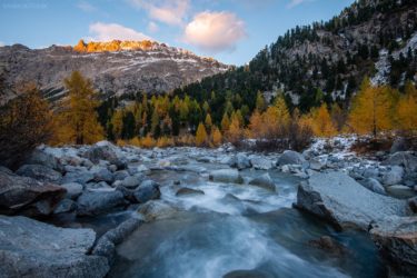 Schweiz - Morteratsch Tal im Herbst, Engadin