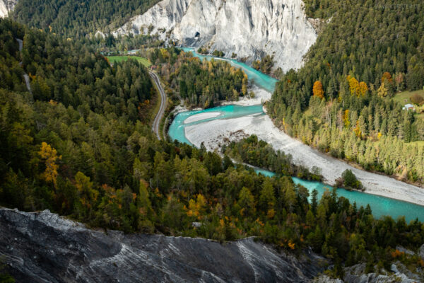 Schweiz - Rheinschlucht (Ruinaulta) bei Flims