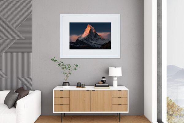 Fine Art Print, gerahmt