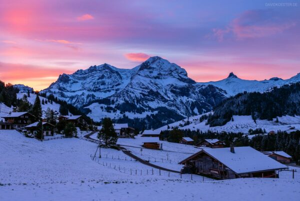 Schweiz - Adelboden im Winter