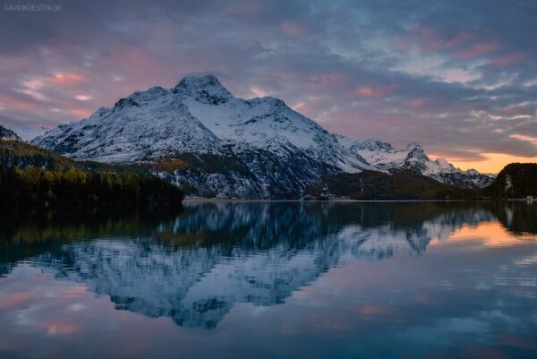 Silser See im Herbst, Engadin