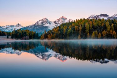 Schweiz - Stazer See, St. Moritz, Engadin