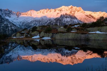 Schweiz - Moorsee am Dammagletscher, Göscheneralp, Uri