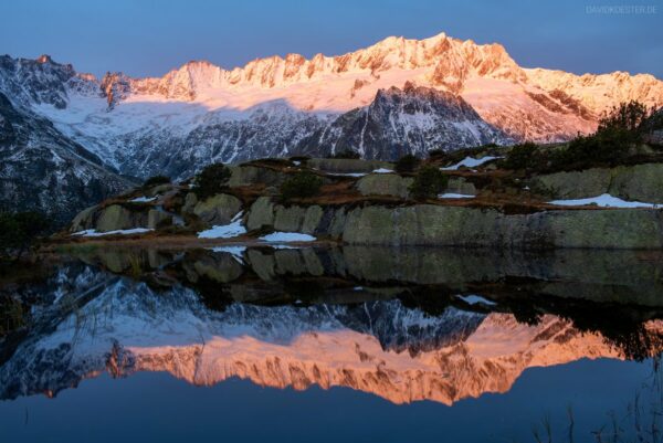 Schweiz - Moorsee am Dammagletscher, Göscheneralp, Uri