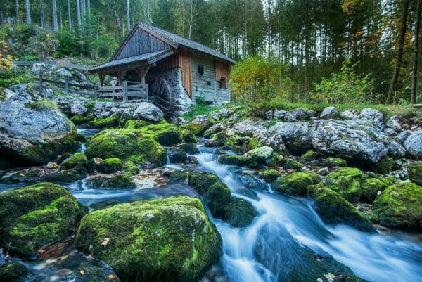 Österreich - Mühle am Gollinger Wasserfall, Tirol