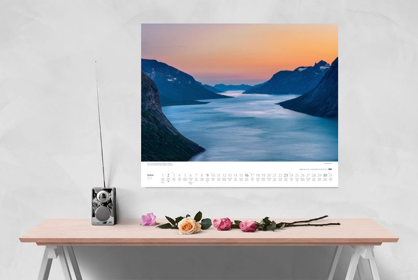 Landschaftsfotografie Kalender - ein zeitloser Wandschmuck