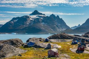 Grönland - Arktische Siedlung Aappilatoq