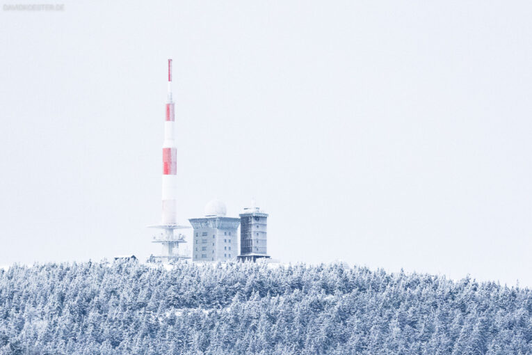 Fotografieren im Winter in Deutschland - Brocken, Harz