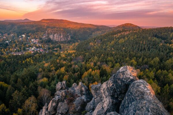 Deutschland - Zittauer Gebirge bei Oybin