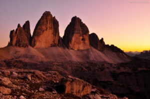 Dolomiten - Drei Zinnen, Südtirol Trentino