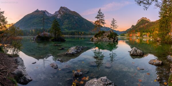 Deutschland - Panorama Hintersee, Bayern
