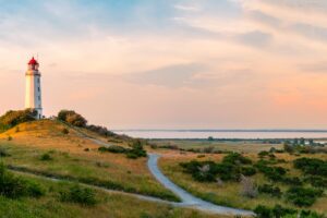 Deutschland - Insel Hiddensee, Leuchtturm am Dornbusch