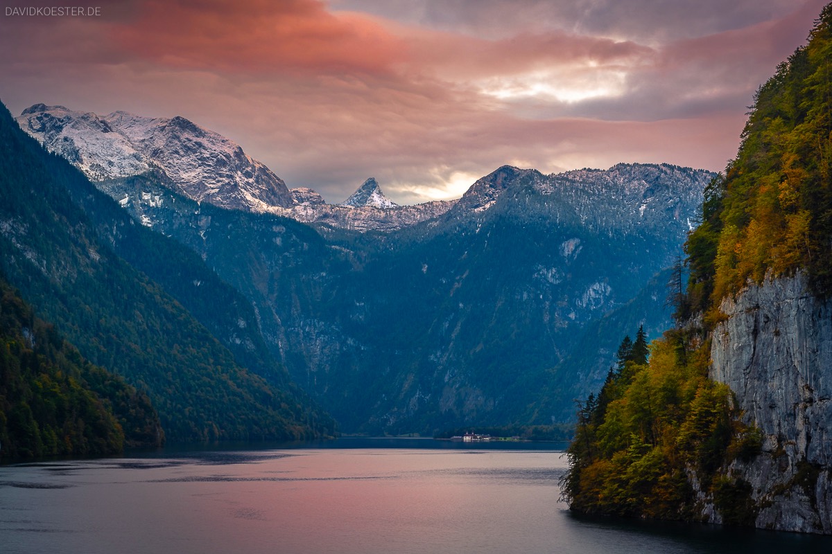 Deutschland - Königsee am Malerwinkel, Rabenwand, Berchtesgadener Land