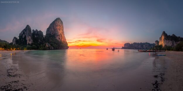 Thailand - Railay Beach auf Krabi, Panorama