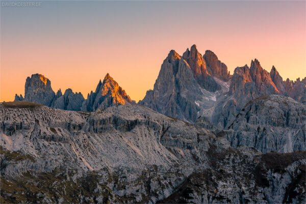 Dolomiten - Cadini Gruppe, NP Drei Zinnen